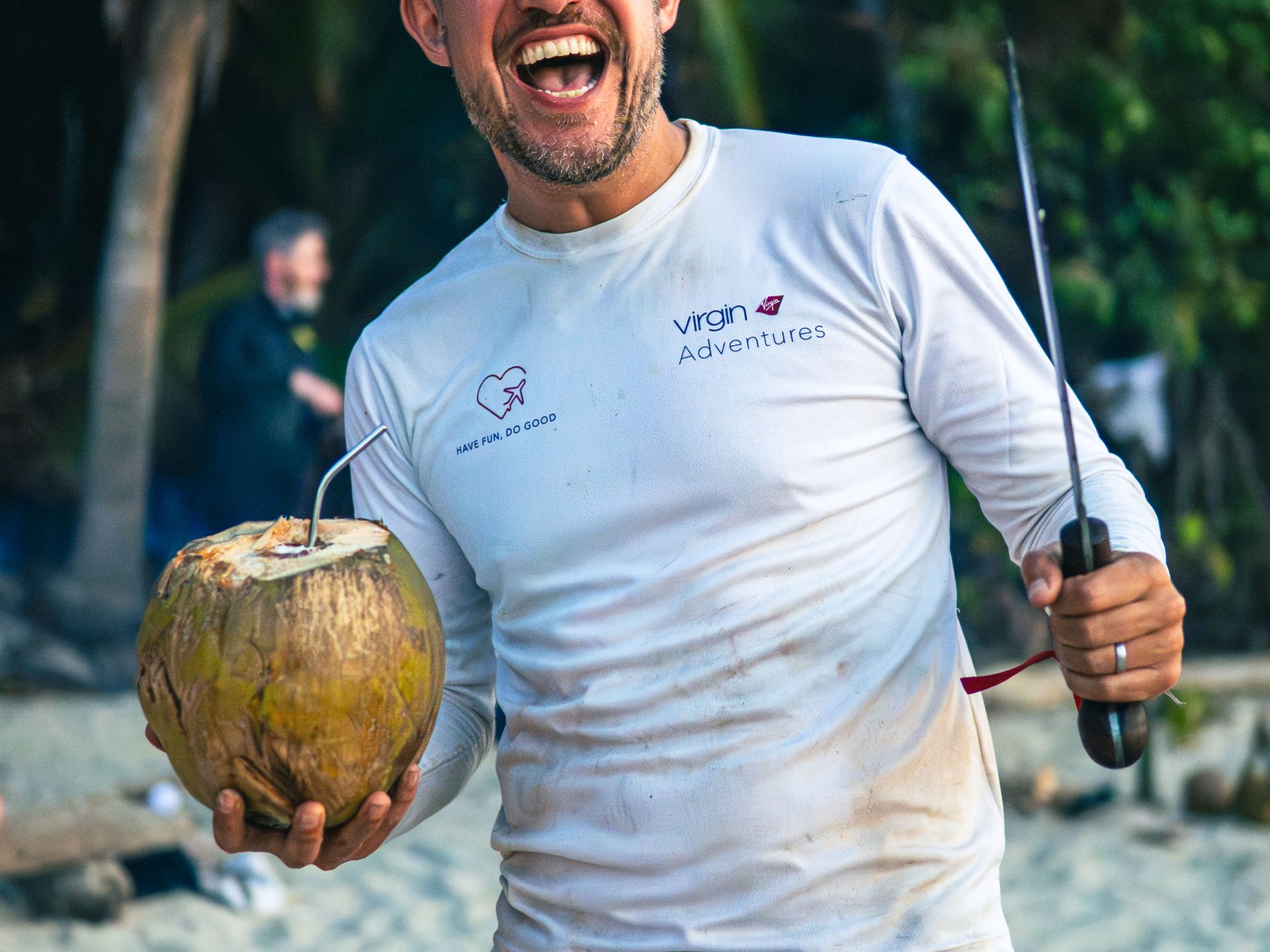 Beach shelter at sunset