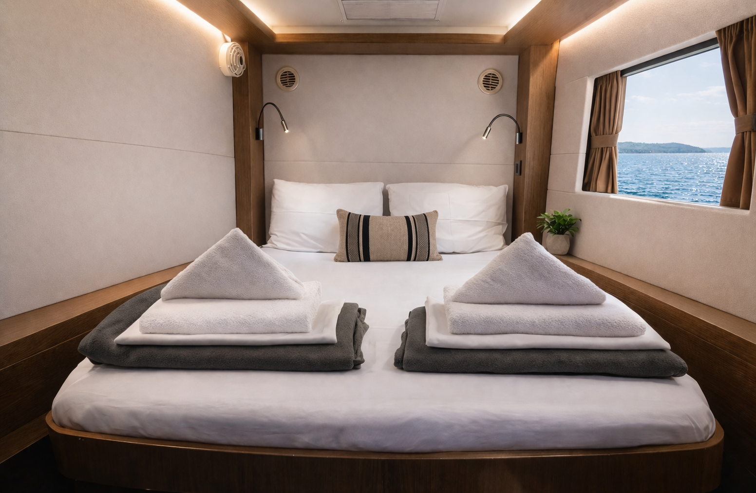 Private double cabin