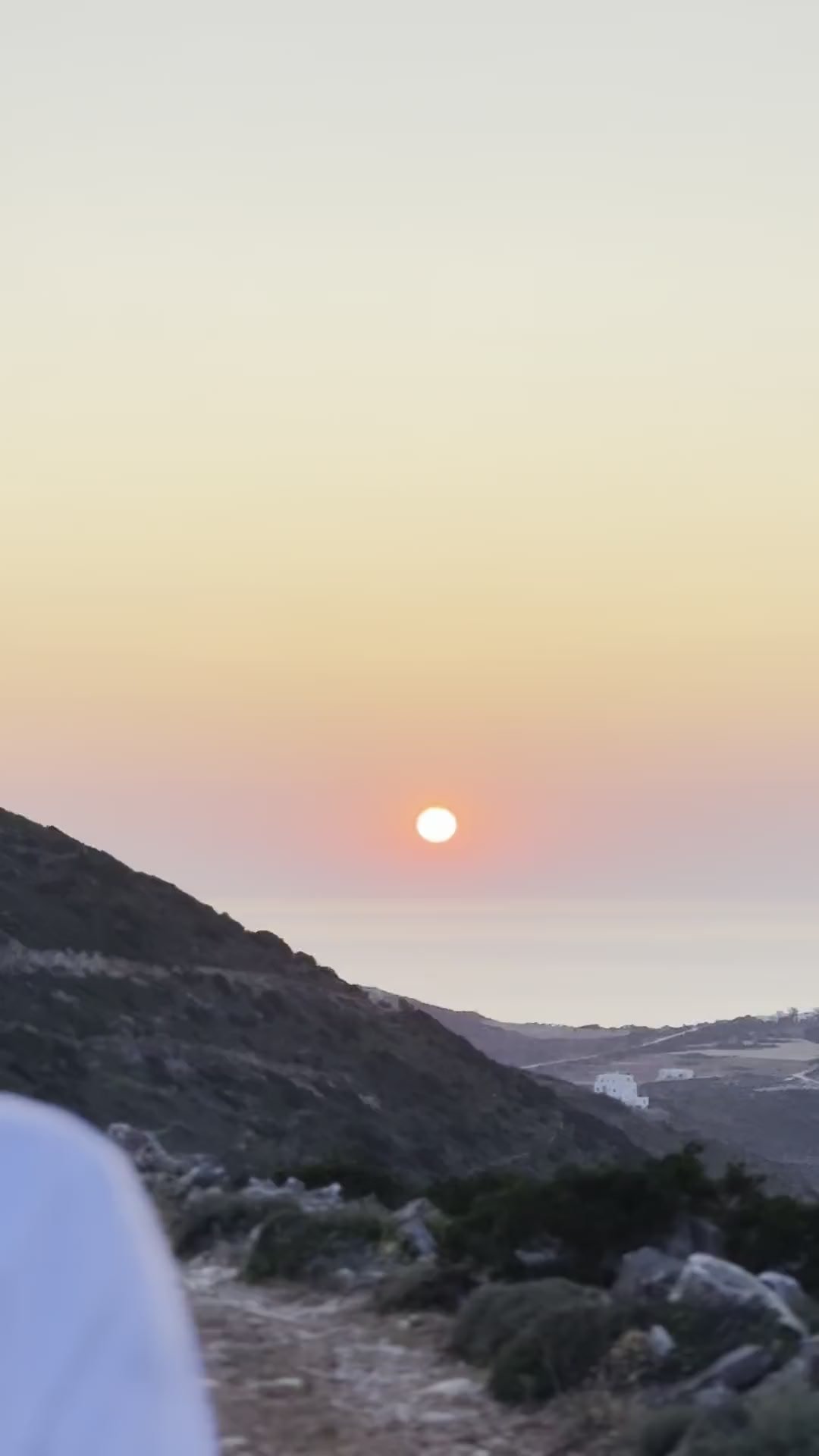 Kitesurfing action in the Aegean