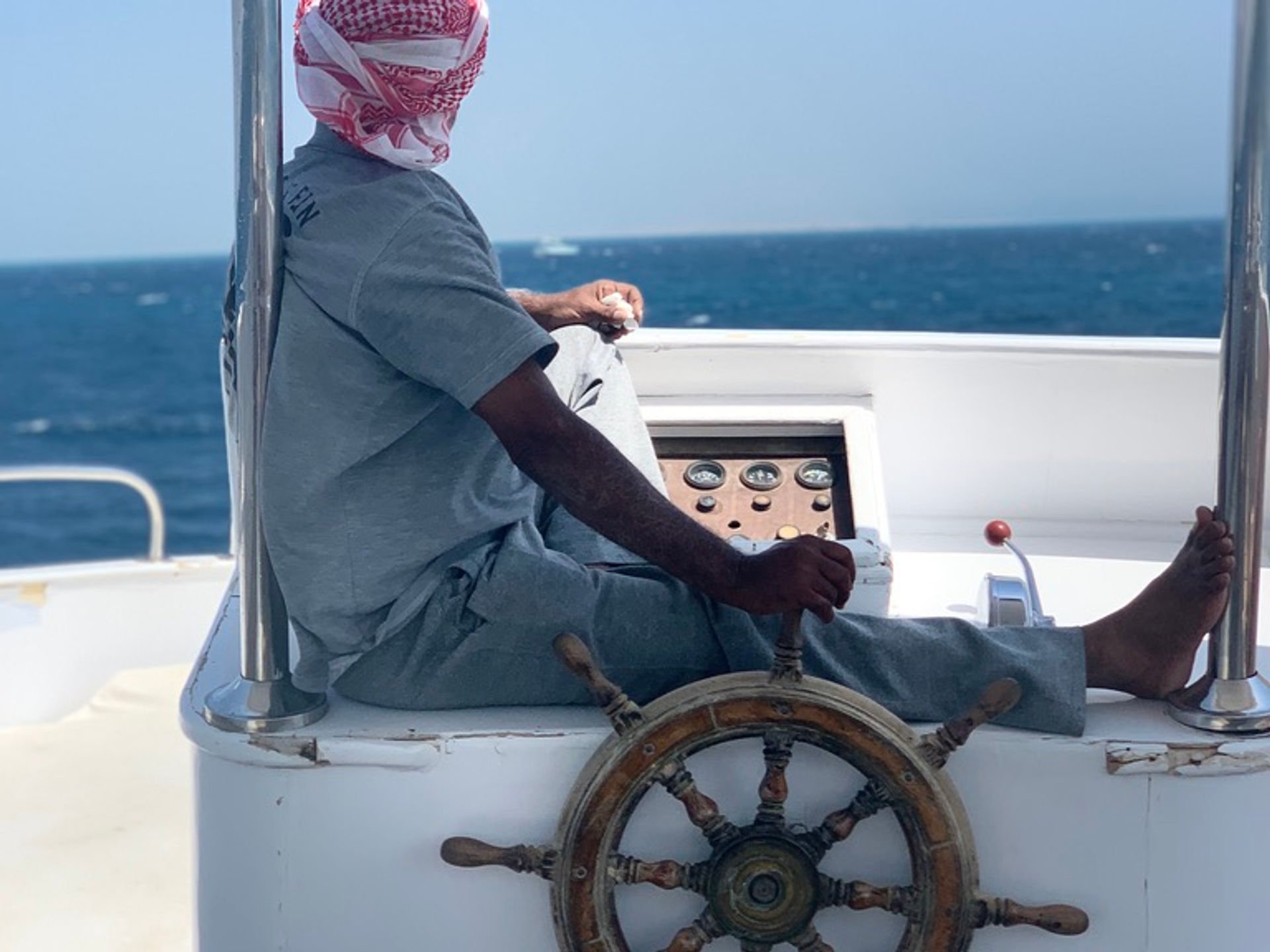 El Gouna lagoon sunset view