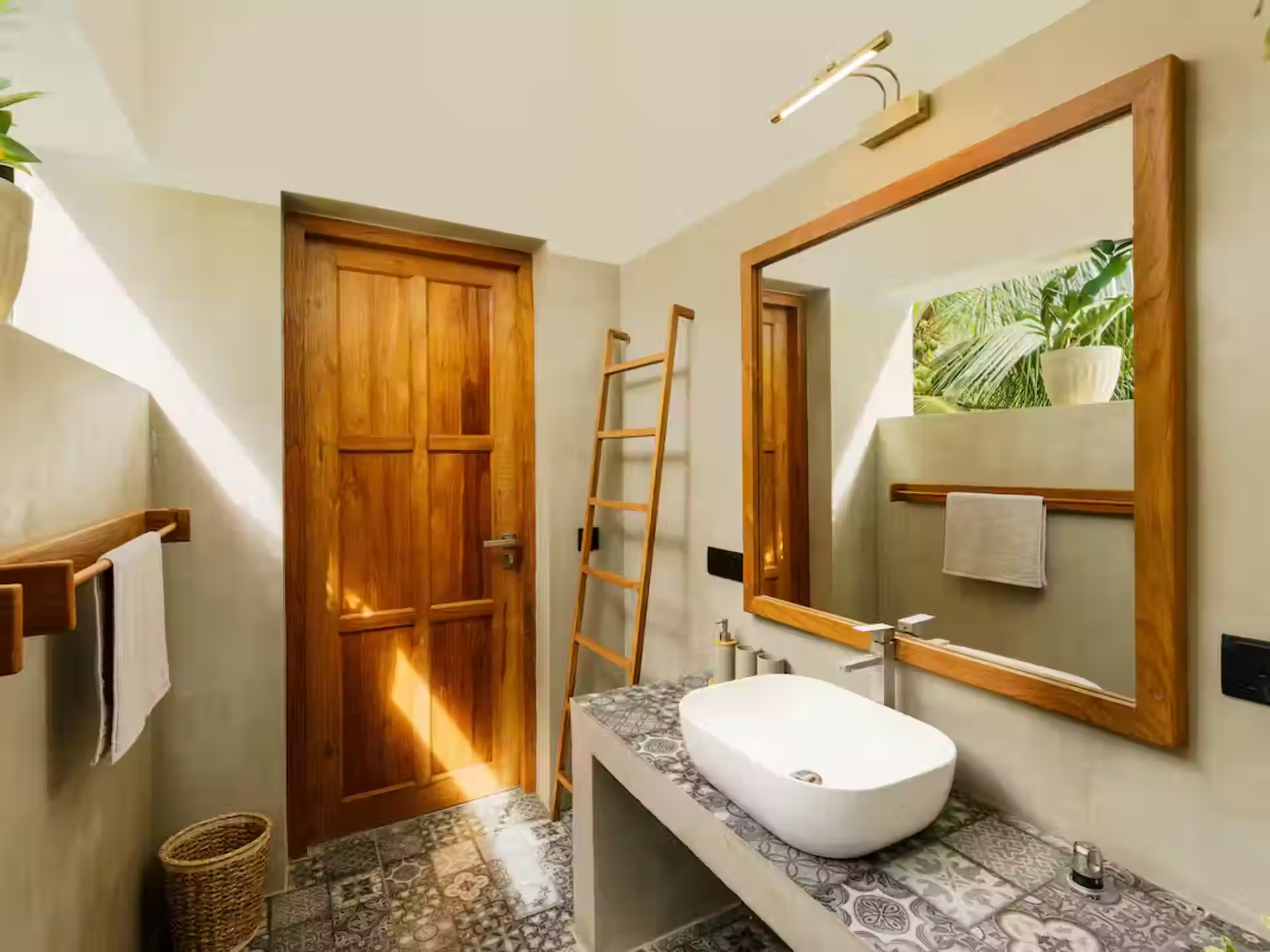 Kalpitiya villa modern bathroom