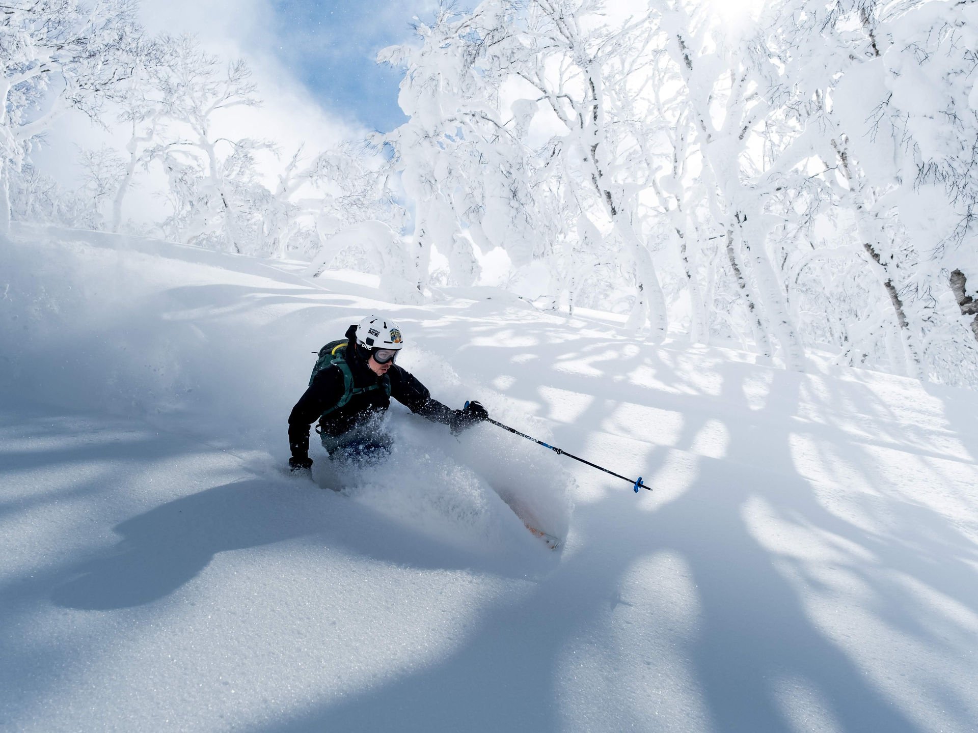 Niseko ski resort scenery