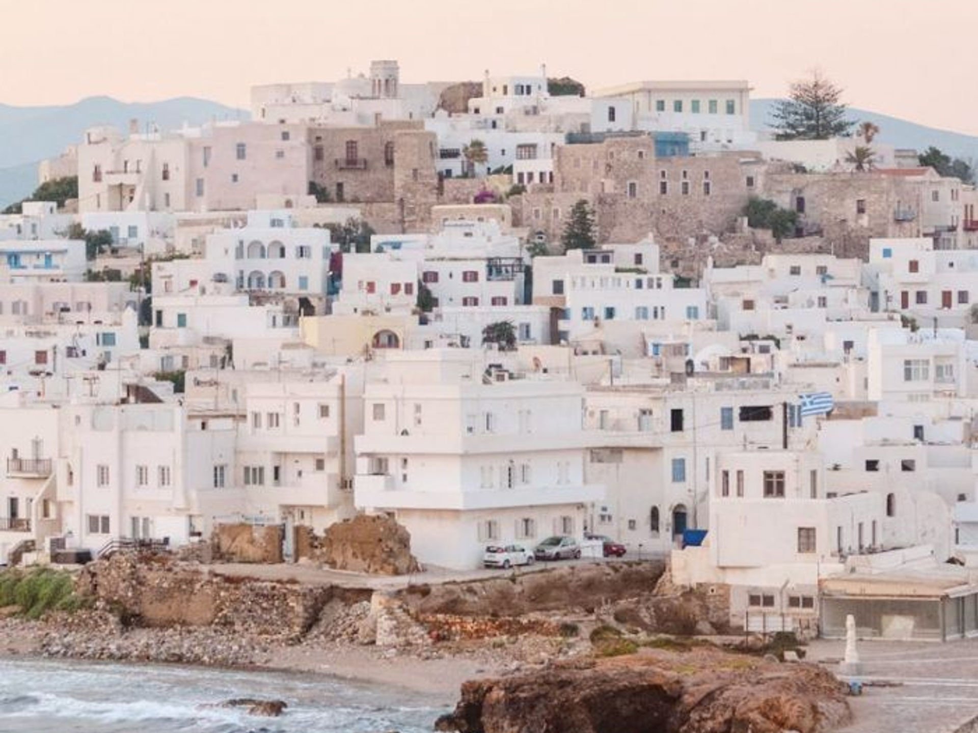 Paros Cycladic village architecture